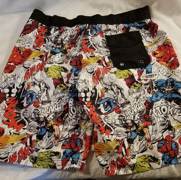 Marvel Avengers Mens Board Shorts XL Extra Large - Picture 5 of 7